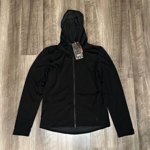 Chrome Merino Wool Cobra 3.0 Hooded Full Zip Performance Jacket - Large